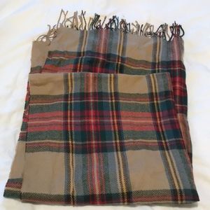 Plaid blanket scarf from ASOS